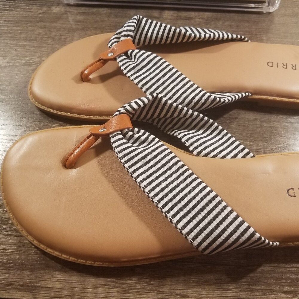 Torrid Striped Sandals